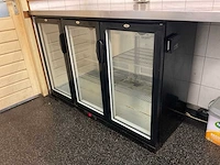 Exquisit barkoeling | 3-voudige glasdeur