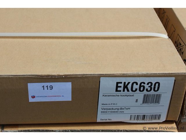 Exquisit ekc630 4-zone keramische inbouw kookplaat - afbeelding 3 van  3