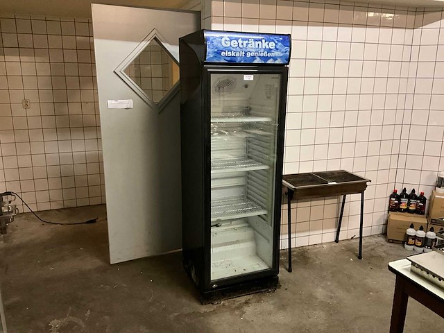 Exquisit eldc 400 2xl glasdeur koelkast - afbeelding 1 van  6