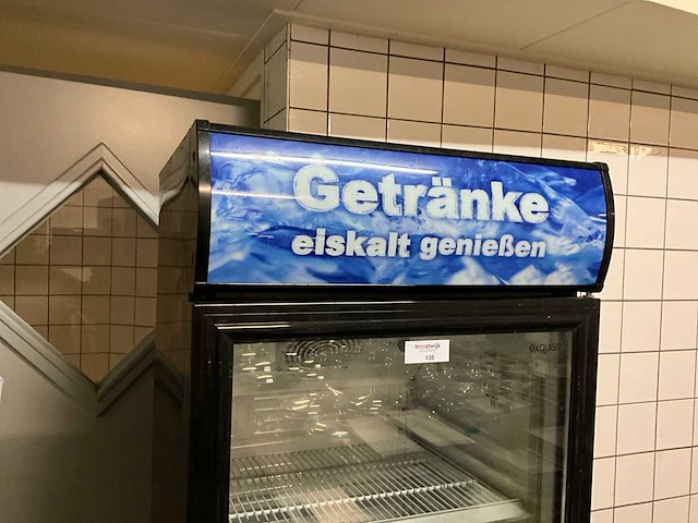 Exquisit eldc 400 2xl glasdeur koelkast - afbeelding 3 van  6