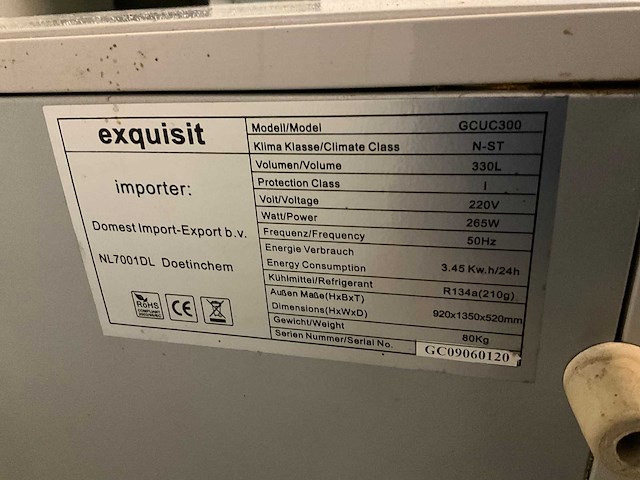 Exquisit gcuc300 glasdeur barkoeling - afbeelding 6 van  6