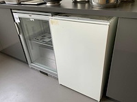 Exquisit gkuk100hdn barkoeling en zanussi koelkast - afbeelding 1 van  4