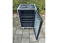 Exquisit glasdeurkoeling in flightcase - afbeelding 5 van  10