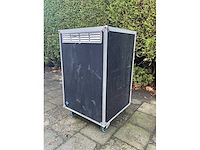 Exquisit glasdeurkoeling in flightcase - afbeelding 2 van  10