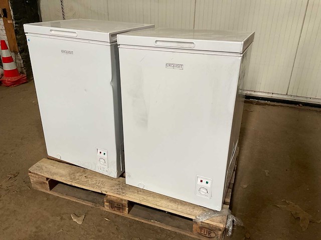 Exquisit gt100-050e vriezer (2x) - afbeelding 1 van  12