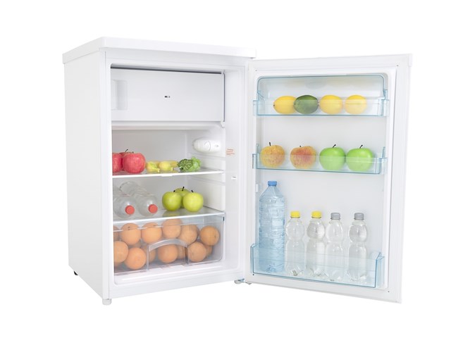 Exquisit ks117-3-041ew tafelmodel koelkast met vriesvak wit - afbeelding 1 van  4