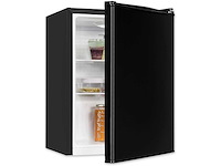 Exquisit mini koelkast kb560-v-091e zwart | netto inhoud: 50 l - afbeelding 1 van  7