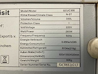 Exquist - gcuc300 - koeling 3 deurs 220v - afbeelding 7 van  8