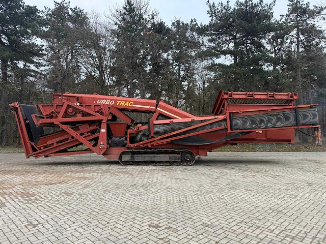 Extec - turbo trac - mobiele zeefinstallatie 3 uitgangen - afbeelding 1 van  14