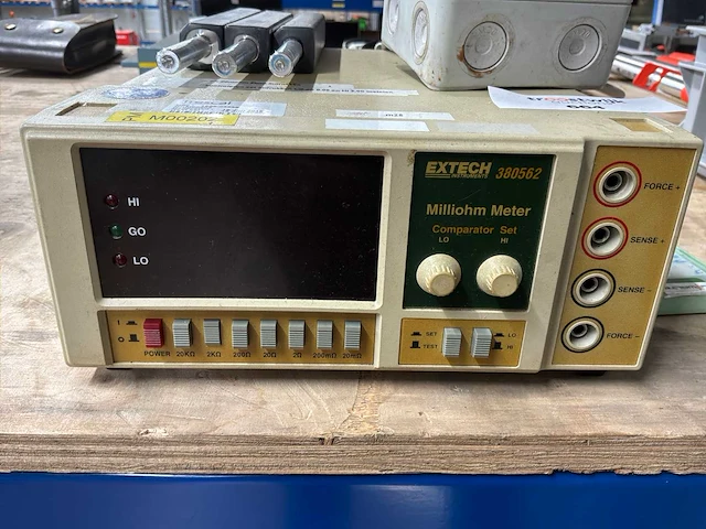 Extech 380562 milliohmmeter - afbeelding 3 van  3