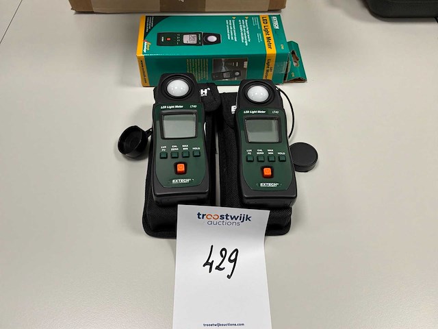Extech lt40 led-lichtmeter - afbeelding 1 van  2
