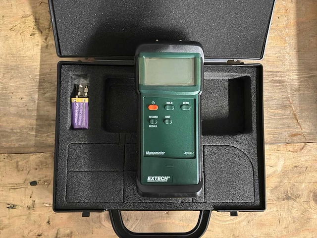 Extech manometer - afbeelding 1 van  5