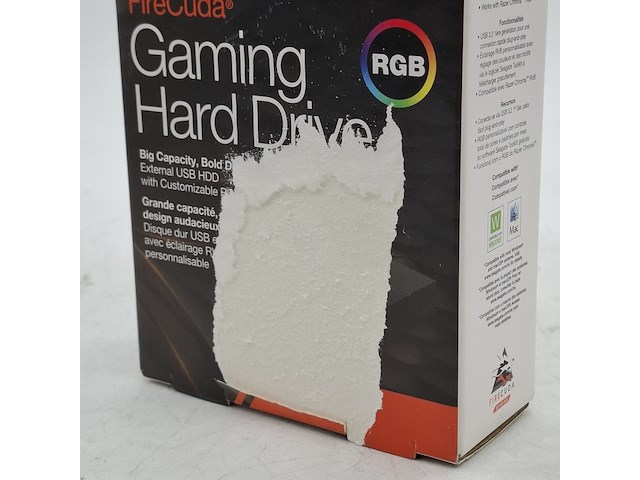Externe harde schijf, seagate gaming, firecuda gaming hard drive 5tb - afbeelding 3 van  6