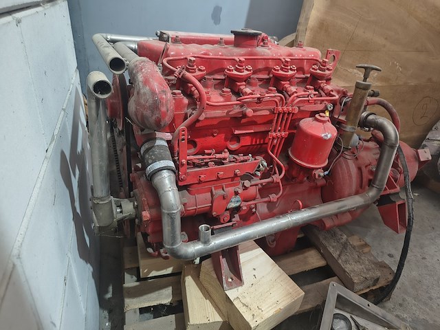 ( externe locatie lemmer ) scheepsmotor met keerkoppeling, peugeot indenor , xdp 4.88, rood - afbeelding 15 van  18