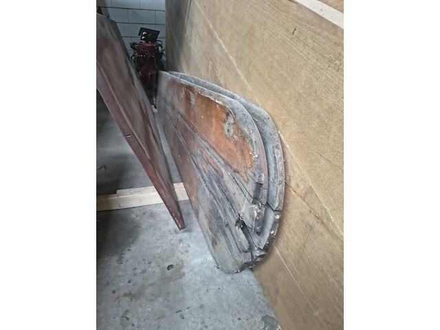 ( externe locatie lemmer ) zeeschouw 9.60 meter casco met diverse toebehoren, zeeschouw, 960, zwart - afbeelding 3 van  60