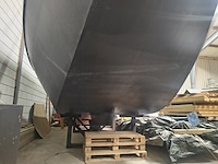 ( externe locatie lemmer ) zeeschouw 9.60 meter casco met diverse toebehoren, zeeschouw, 960, zwart - afbeelding 5 van  60