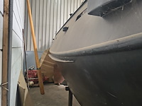 ( externe locatie lemmer ) zeeschouw 9.60 meter casco met diverse toebehoren, zeeschouw, 960, zwart - afbeelding 6 van  60