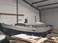 ( externe locatie lemmer ) zeeschouw 9.60 meter casco met diverse toebehoren, zeeschouw, 960, zwart - afbeelding 1 van  60