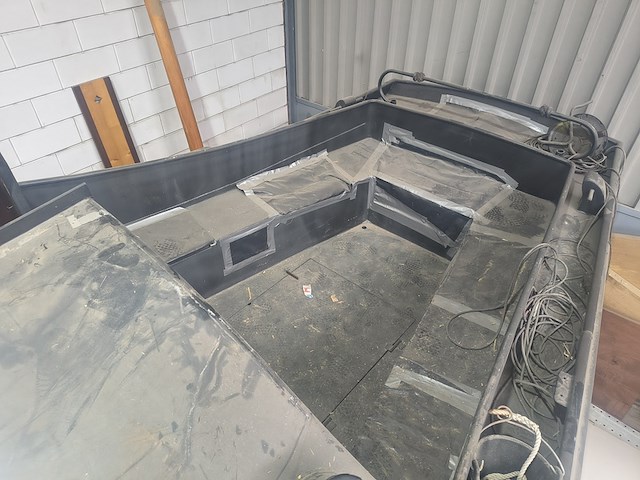 ( externe locatie lemmer ) zeeschouw 9.60 meter casco met diverse toebehoren, zeeschouw, 960, zwart - afbeelding 53 van  60