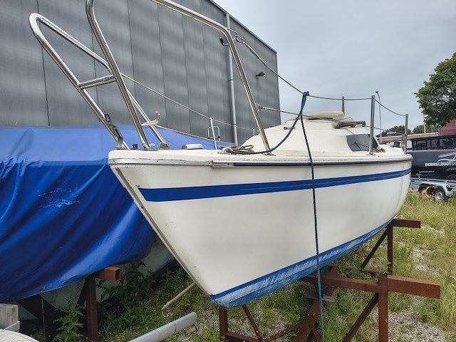 ( externe locatie sneek ) kajuitzeilboot oceaan 18, oceaan, 18, wit - afbeelding 4 van  15