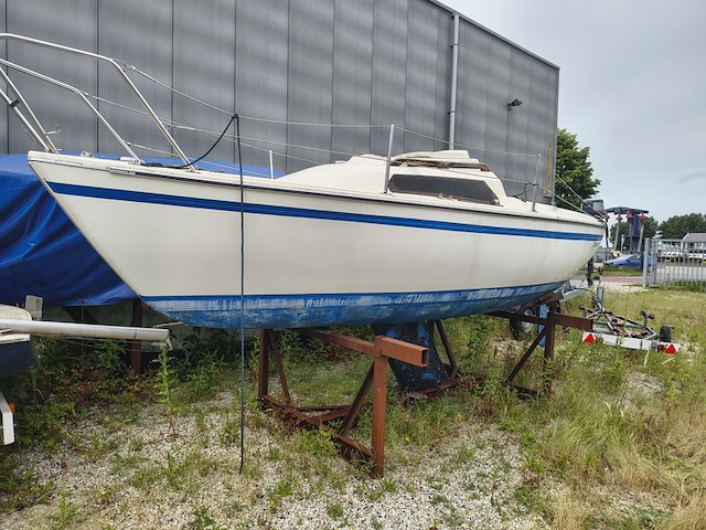 ( externe locatie sneek ) kajuitzeilboot oceaan 18, oceaan, 18, wit - afbeelding 1 van  15