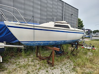 ( externe locatie sneek ) kajuitzeilboot oceaan 18, oceaan, 18, wit