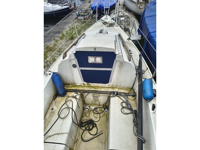 ( externe locatie sneek ) kajuitzeilboot oceaan 18, oceaan, 18, wit - afbeelding 10 van  15