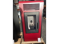 Extra stove - eses11 bordeaux - vrijstaand - pelletkachel - afbeelding 3 van  3