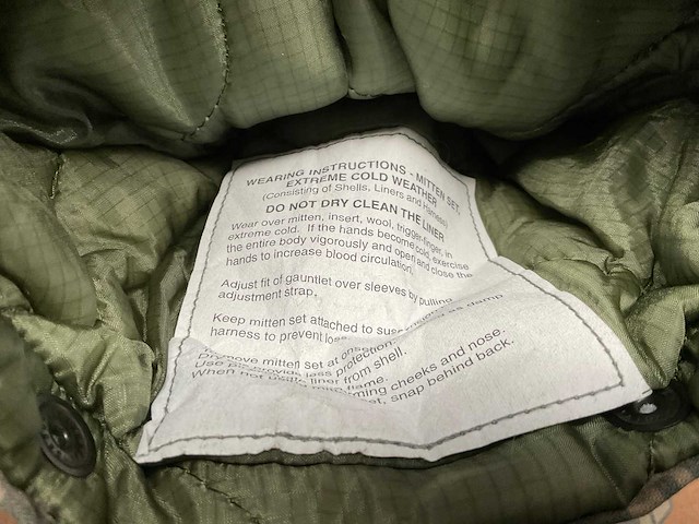 Extreme cold weather mitten set - afbeelding 3 van  3
