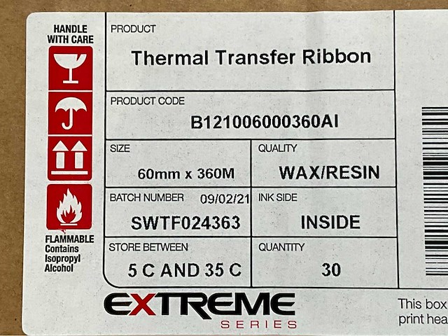 Extreme diverse dozen thermische inktrollen (7x) - afbeelding 6 van  6
