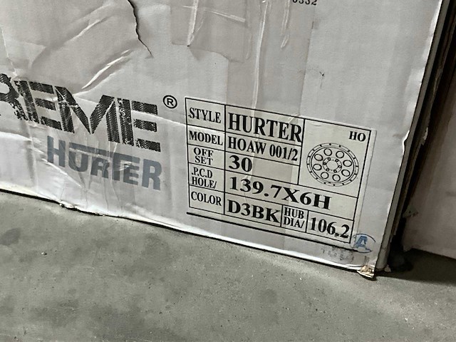 Extreme hurter hoaw 001/2 velg (4x) - afbeelding 7 van  7