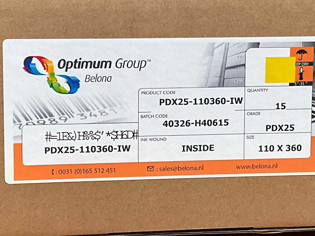 Extreme / optimum diverse thermische inktrollen - afbeelding 1 van  1