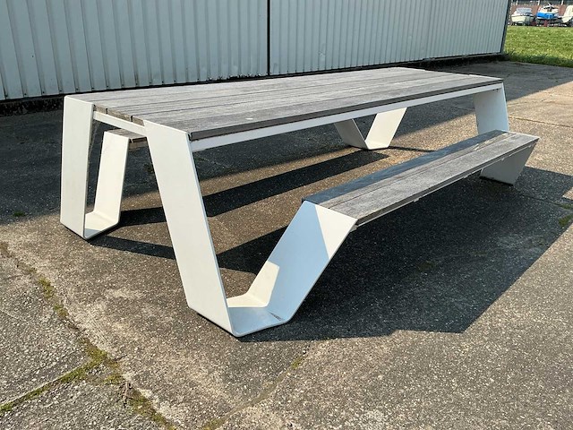 Extremis hopper picknicktafel 8-persoons (onderdeel van combikavel 112) - afbeelding 1 van  17