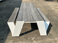 Extremis hopper picknicktafel 8-persoons (onderdeel van combikavel 112) - afbeelding 16 van  17