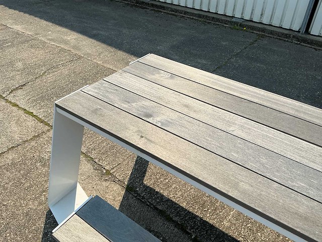 Extremis hopper picknicktafel 8-persoons (onderdeel van combikavel 112) - afbeelding 5 van  11
