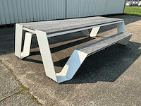 Extremis hopper picknicktafel 8-persoons (onderdeel van combikavel 112) - afbeelding 1 van  17