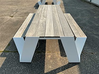 Extremis hopper picknicktafel 8-persoons (onderdeel van combikavel 112) - afbeelding 10 van  17