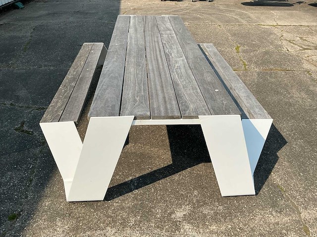Extremis hopper picknicktafel 8-persoons (onderdeel van combikavel 112) - afbeelding 14 van  17