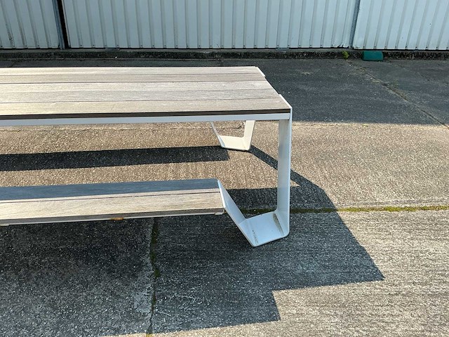 Extremis hopper picknicktafel 8-persoons - afbeelding 3 van  16