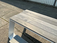 Extremis hopper picknicktafel 8-persoons - afbeelding 6 van  16