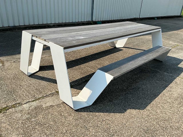 Extremis hopper picknicktafel 8-persoons - afbeelding 1 van  16