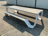 Extremis hopper picknicktafel 8-persoons - afbeelding 10 van  16