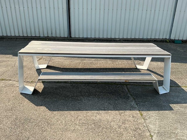 Extremis hopper picknicktafel 8-persoons - afbeelding 9 van  16
