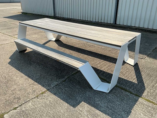 Extremis hopper picknicktafel 8-persoons - afbeelding 10 van  16