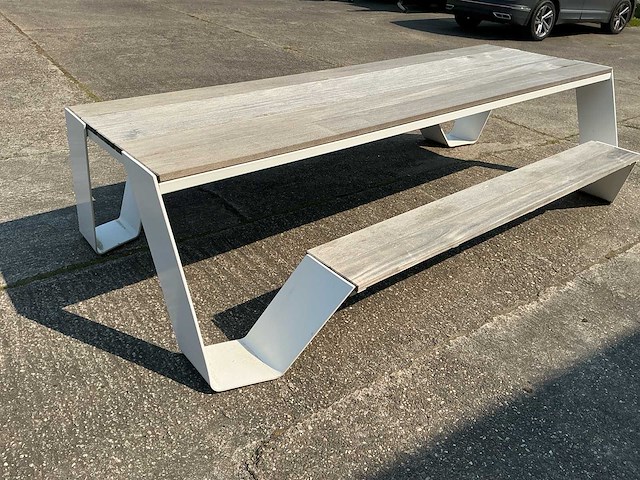 Extremis hopper picknicktafel 8-persoons - afbeelding 12 van  16