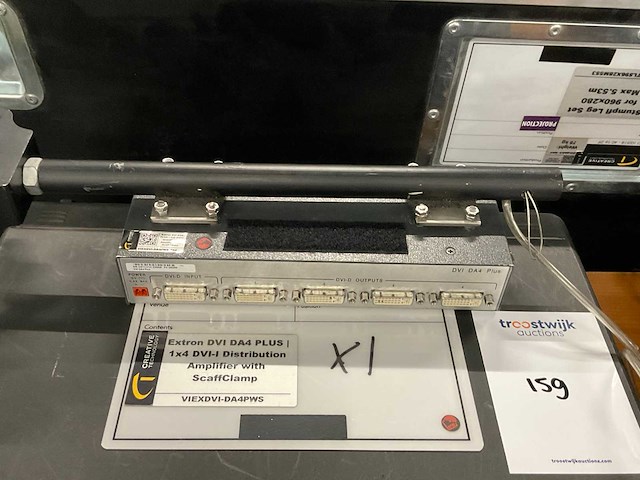 Extron dvi da4 plus video lijn-versterker - afbeelding 1 van  4