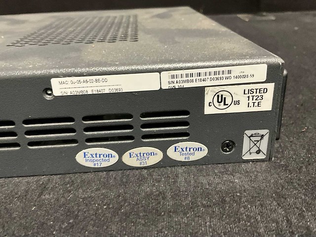 Extron dvs304 video en rgb scaler - afbeelding 9 van  9