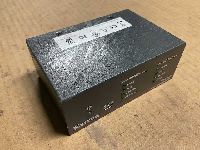 Extron hae 100 hdmi audio extractor - afbeelding 1 van  3