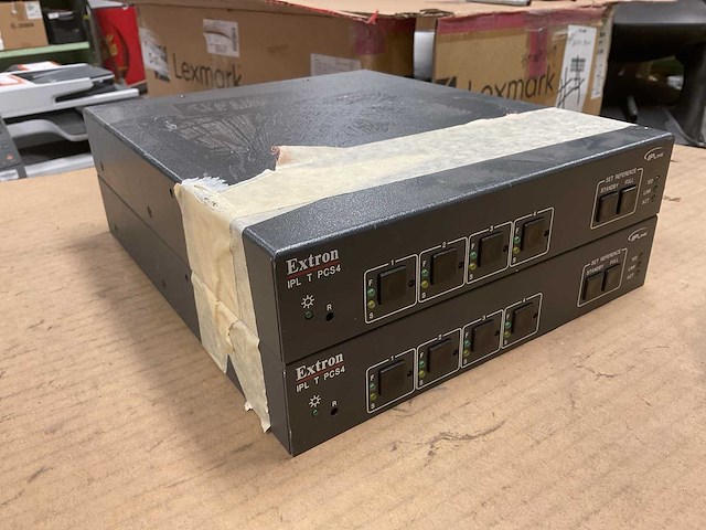 Extron ipl t pcs4 ethernet besturingssysteem (2x) - afbeelding 1 van  5