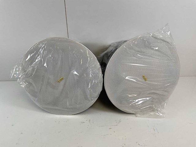 Extron (sf26ct) 6.5” two-way composite back can ceiling speakers (new) (4x) - afbeelding 8 van  9